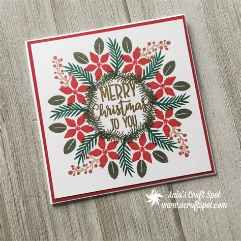 Let's start with a video. 3 cards with the Christmas Wreath Builder Stamp Set by ...