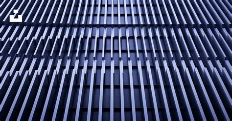 A Close Up Of A Building With Vertical Lines Photo Free Nanyou Image