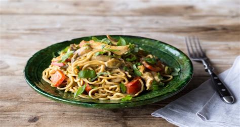 Thai Nudel Pfanne Rezept