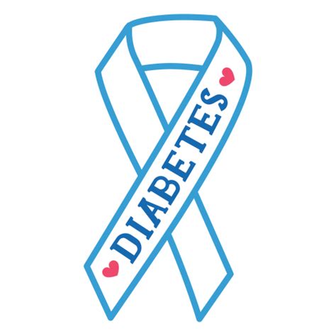 Diabetes Ribbon Heart Stroke Png And Svg Design For T Shirts