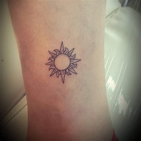 Top Best Simple Sun Tattoo Ideas Inspiration Guide In