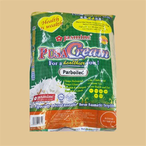 Are you a rice person? Beras Jasmine Basmathi Pusa Cream Parboiled 5kg - eJazmine.com