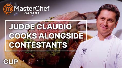 Claudios Lamb Dish Tasting Masterchef Canada Masterchef World