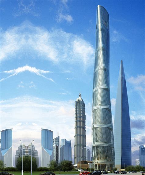 Shanghai Shanghai Tower 632m 2073ft 128 Fl To
