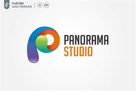 Panorama Studio Logo Illustrator Templates ~ Creative Market