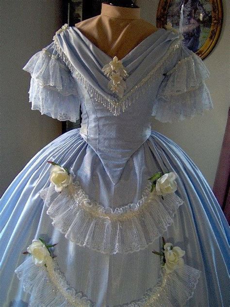 FÜr Orders Nur Custom Made 1800s Victorian Dance Dress 1840er Etsy In