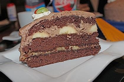 Einfache Schoko - Bananen - Torte (Rezept mit Bild) | Chefkoch.de