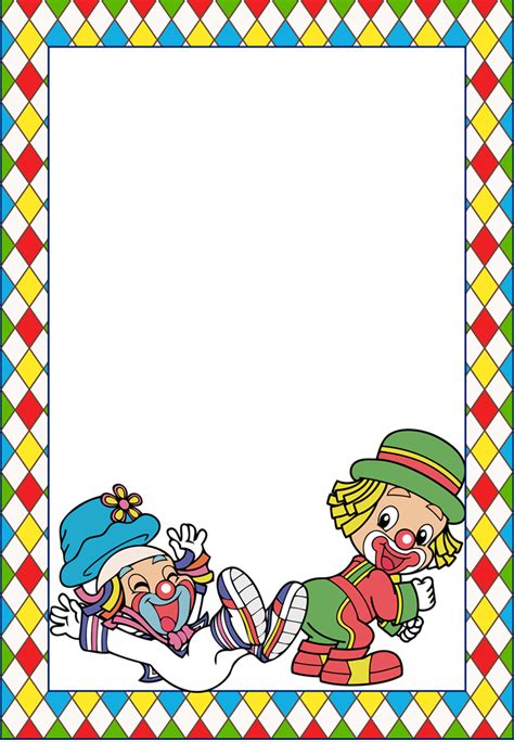 The Circus Free Printable Frames Invitations Or Cards Oh My Fiesta