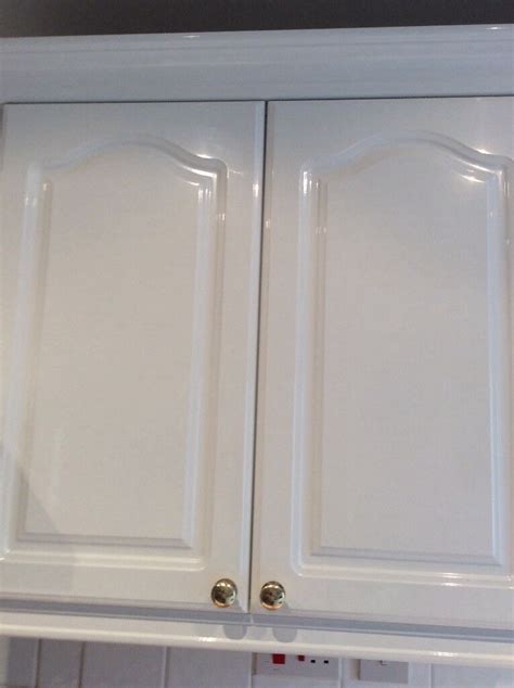 High Gloss Kitchen Cabinet Doors Uk Fontwell High Gloss Cream Kitchen