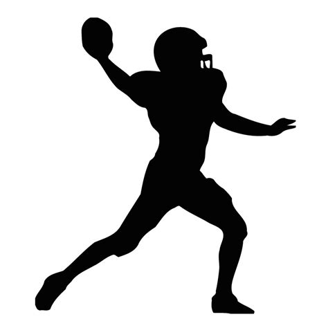 Free Silhouette Football Player Download Free Silhouette Football
