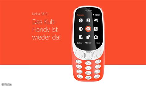 Nokia 3310 Handy Klassiker Neu Aufgelegt Inklusive Snake Connect