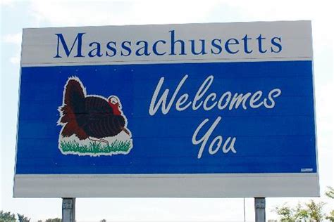 Massachusetts Welcome Sign Entering Bristol County Massac Flickr