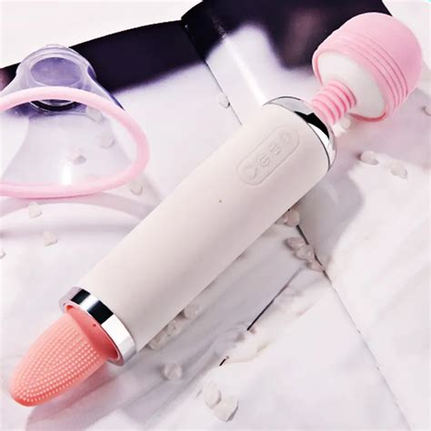 Av Vibrator Heating 3 In 1 Power Magic Wand Clitoris Stimulator Sex Toys For Women Nipple Clit