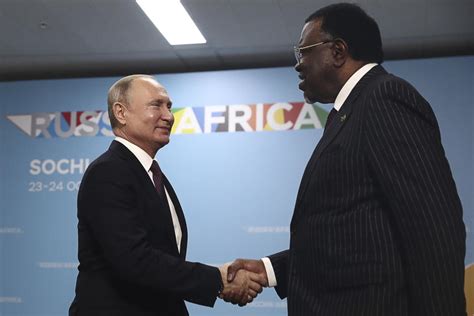 Putin Aims To Boost Moscows Clout With Russia Africa Summit