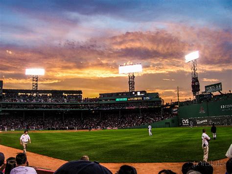 Fenway At Sunset Photograph By Jeff Ortakales