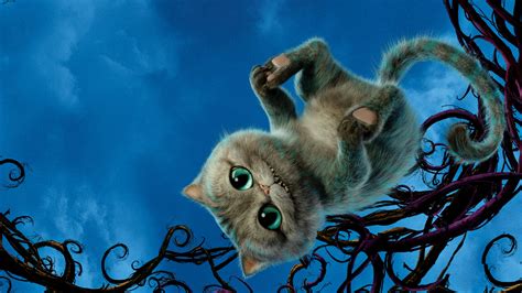 Cats Smiling Cheshire Cat Alice Alice In Wonderland Hd Wallpaper