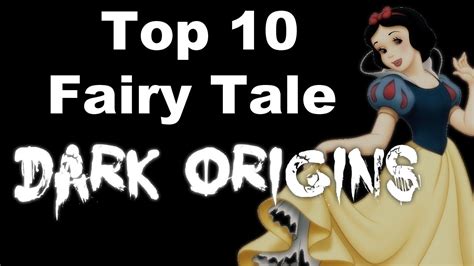 10 Dark Fairy Tale Origins