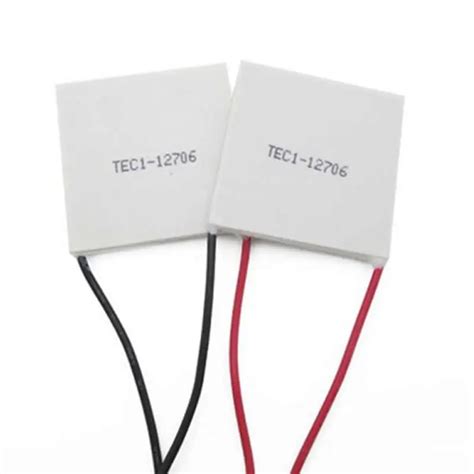 2pcs Tec1 12706 12v 6a Tec1 Thermoelectric Cooler Peltier Semiconductor