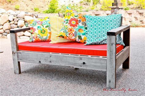 Ana White Outdoor Sofa From Reclaimed Wood Diy Projects