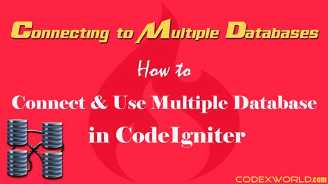 How To Connect Multiple Database In CodeIgniter CodexWorld Web