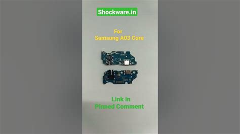 Buy Shockware Charging Port Board For Samsung A03 Core A032f All