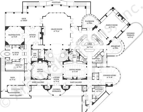 Balmoral House Plan Castle Floor Plan Castle House Plans Mansion