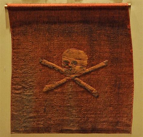 Rare Jolly Roger Pirate Flag Captured In A Battle In North Africa 230
