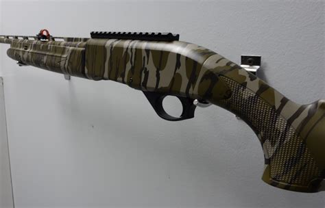 Mossberg Sa 410 Turkey 410 Semi Auto Shotgun With Mossy Oak Bottomland