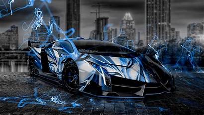 Lamborghini Veneno Wallpapers Neon Cat 4k Background