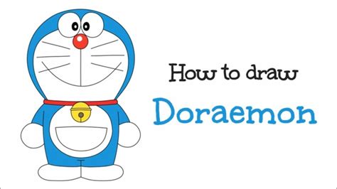 How To Draw Doraemon Easy Step By Step Youtube