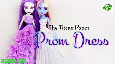 Two Dolls Dressed Up In Wedding Gowns With The Words The Tissue Paper