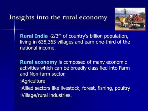 Ppt Contribution Of Rural Economy In Nation Development Powerpoint