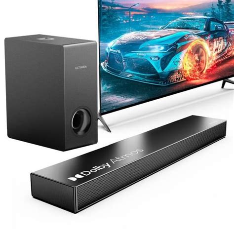 Barre De Son Ultimea Nova S Dolby Atmos Bass Boost Hdmi