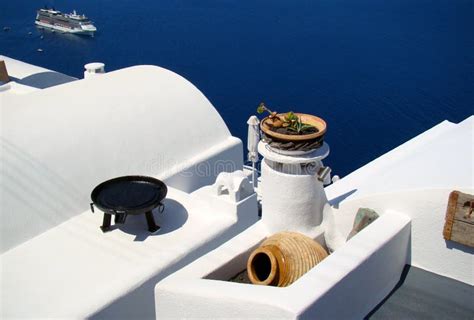 Santorini Sea View Stock Image Image Of Cyclades Destination 26006893