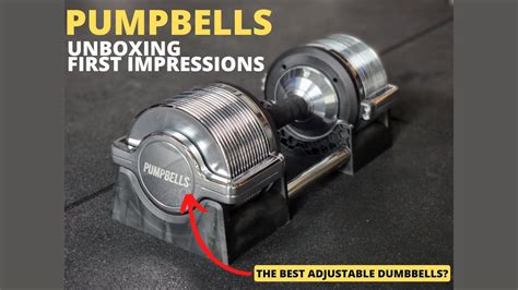 Pumpbells Kg Adjustable Dumbbells Unboxing First Impressions Youtube