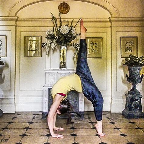 How do you get from the airport to the venue? Hana from Mindful movements in the hall of Poundon House | Yoga at home, Yoga retreat, Healthy ...