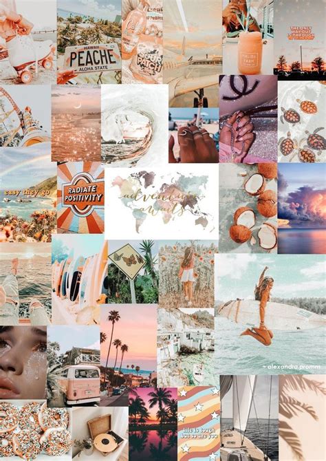 Summer Vibes Wallpaper Collage