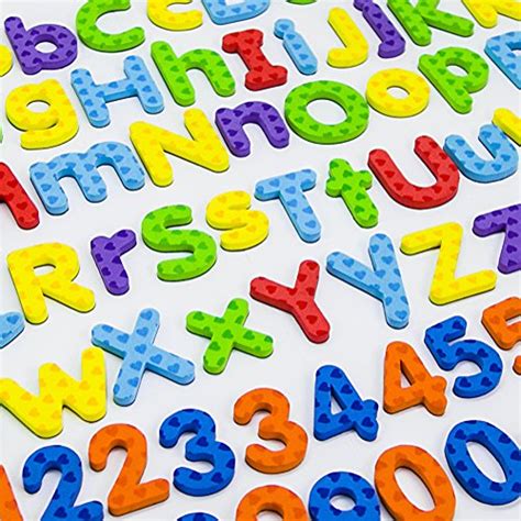 Magnetic Letters And Numbers For Educating Kids In Fun Educational