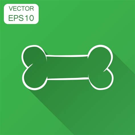 Premium Vector Dog Bone Toy Icon Hand Drawn Vector Illustration With