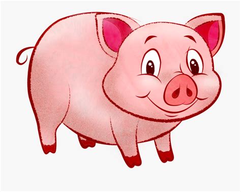Baby Cartoon Pig Clip Art