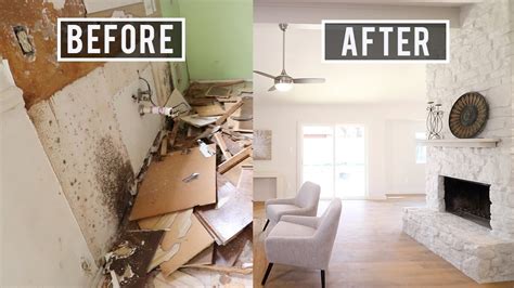 Before And After Home Renovation Warm Modern Youtube