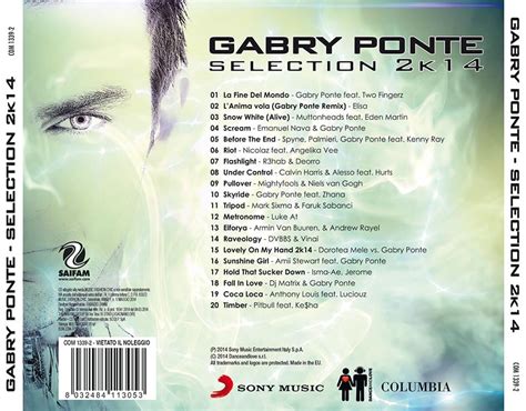 Com1339 2 Gabry Ponte Selection 2k14 Cd Compilation The Saifam
