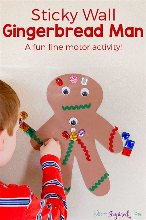 Gingerbread Man Activities For Preschoolers The Cake Boutique