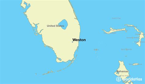 Where Is Weston Fl Weston Florida Map