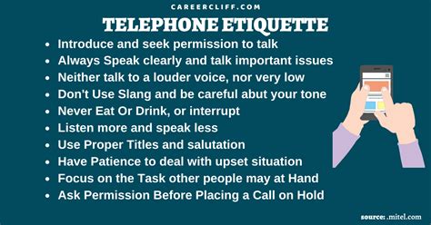 30 Business Telephone Etiquette Tips For Professionals Careercliff