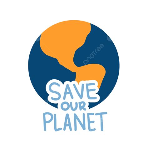 Salvar Nuestro Planeta Tierra Día Vector Png Salvar El Planeta Día