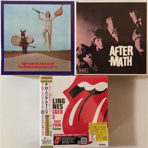 Lot 155 The Rolling Stones Japanese Cds Box Sets