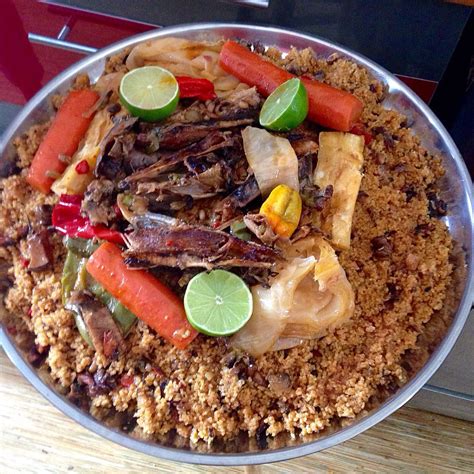 Le Plat Du Dimanche Kebetu S N Gal African Food West African Food Nigerian Food
