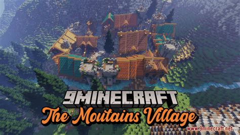 The Mountains Village Map 1minecraft