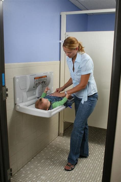 Baby Changing Station Comfortable And Helpful Nursery Room Furniture